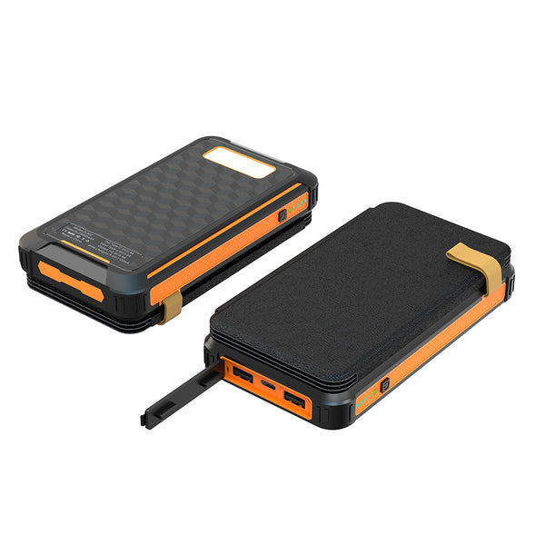 Foldable Solar Panel Power Bank Portable Charger 20000mAh