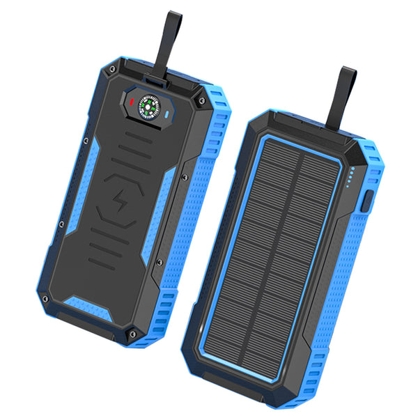Large Capacity Solar Power Bank 30000mAh