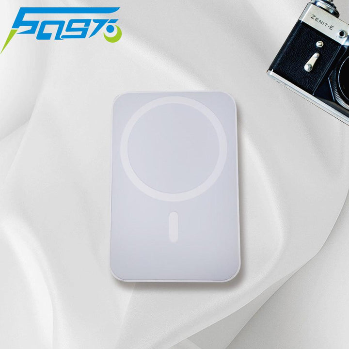 Ultra Thin Magnetic Power Bank Wireless Charging 3500mAh - FASTSINYO