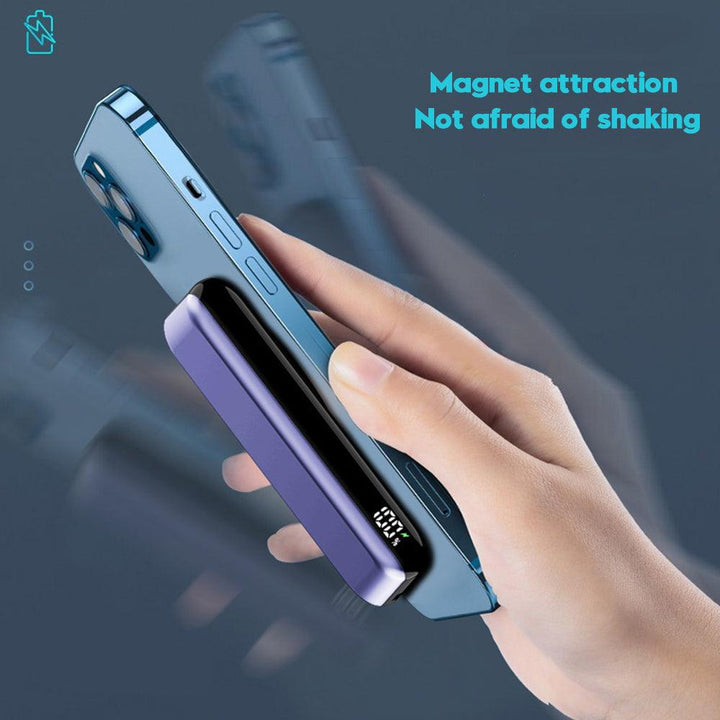 10000mAh Magnetic Wireless Power Bank Large Capacity Portable Batterie Externe - FASTSINYO