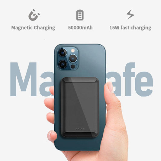 Portable Magnetic Wireless Power Bank 15W Fast Charging 5000mAh - FASTSINYO