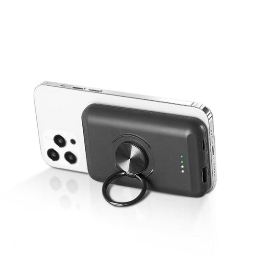 15W Fast Charger Magnetic Wireless Power Bank Portable With Phone Holder - FASTSINYO