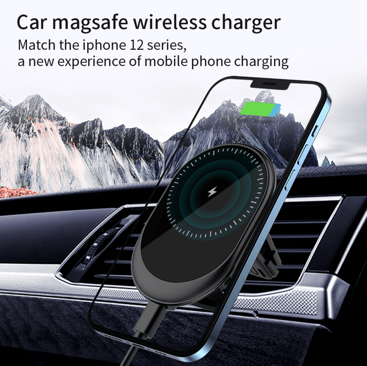 15W Magnetic Wireless Car Air Vent Charger - FASTSINYO