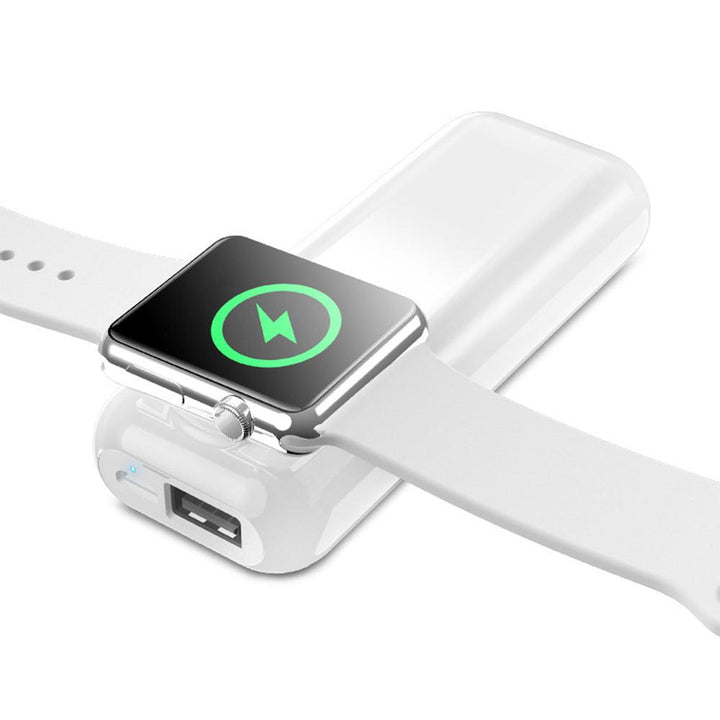 2-in-1 Power Bank Chargers for Iwatch and Phone Portable Charging - FASTSINYO