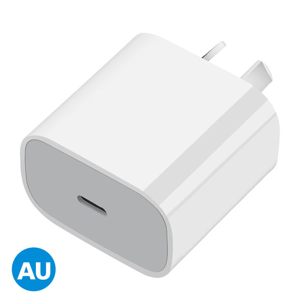 20W PD Fast Charging Single C Port Charger Australian Standard