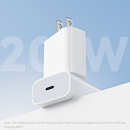 20W PD Fast Charging Single C Port Charger US Standard