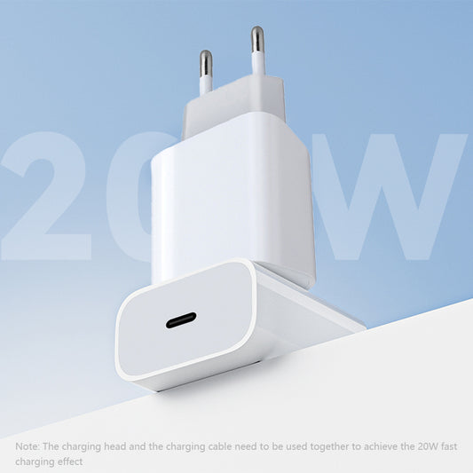 20W PD Fast Charging Single C Port Charger European standard