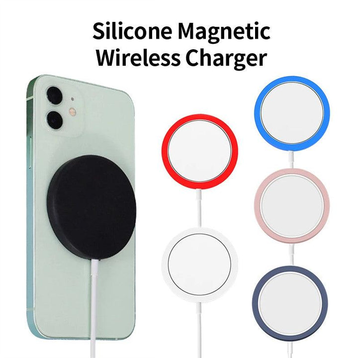 Magnetic Wireless Charging Pad With Type C Cable For Airpods iphone - FASTSINYO