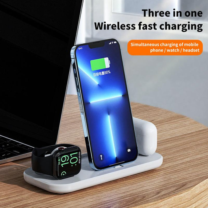 3 in 1 Wireless Charging Dock Foldable - FASTSINYO