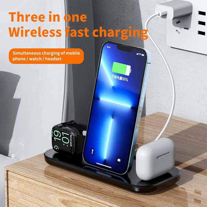 3 in 1 Wireless Charging Dock Foldable - FASTSINYO