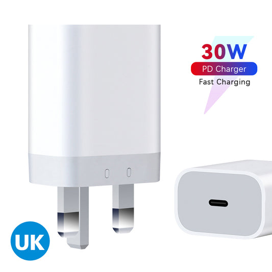 30W Mini Charger Adapter [UK Standard]