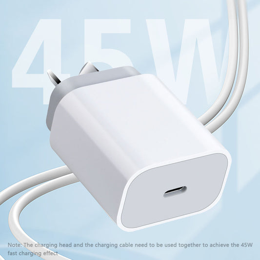 45W USB-C Fast Charge Wall Charger [Australian Standard]