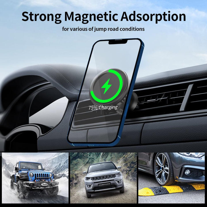 Smart car magnetic wireless charger - FASTSINYO