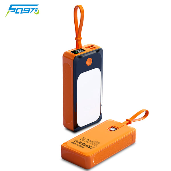 Built-in Bright Flashlight Large-Capacity Portable Power Bank 10000mAh