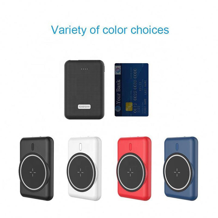 [Wholesale] 5000mAh Magnetic Wireless Power Bank Portable Charger - FASTSINYO