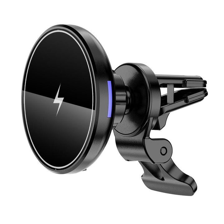 Round Acrylic Magnetic Car Wireless Charger - FASTSINYO