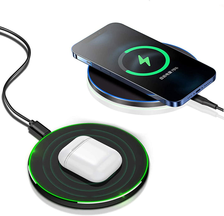 Aluminum Alloy Desktop Wireless Charger Ultra Thin And light - FASTSINYO