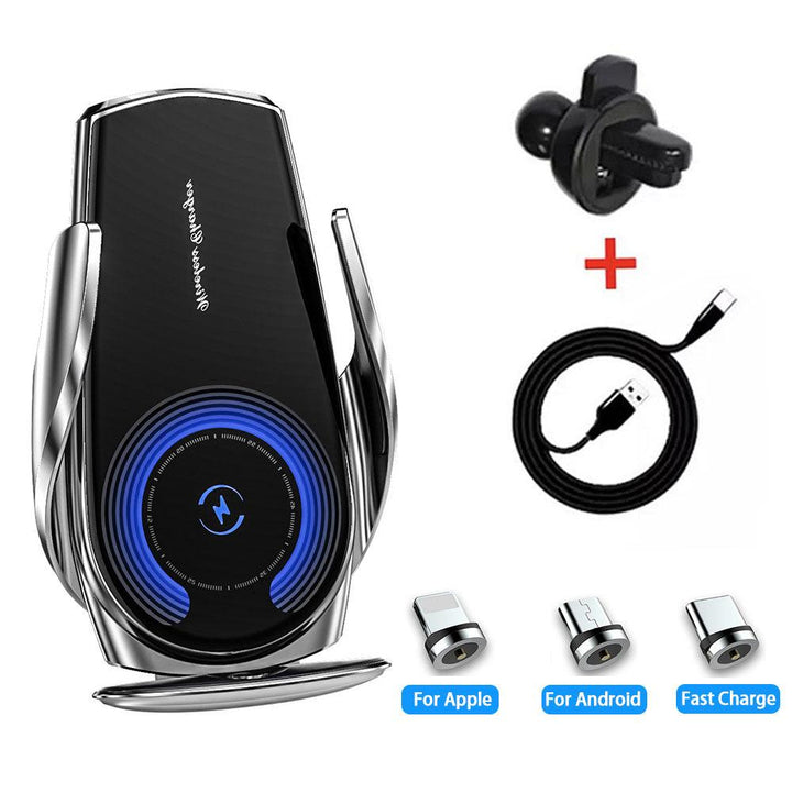 Infrared Induction Car Wireless Charger Automatic Clamping - FASTSINYO