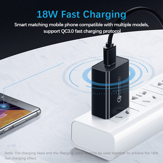 QC3.0 Single Port USB Quick charging American Standard
