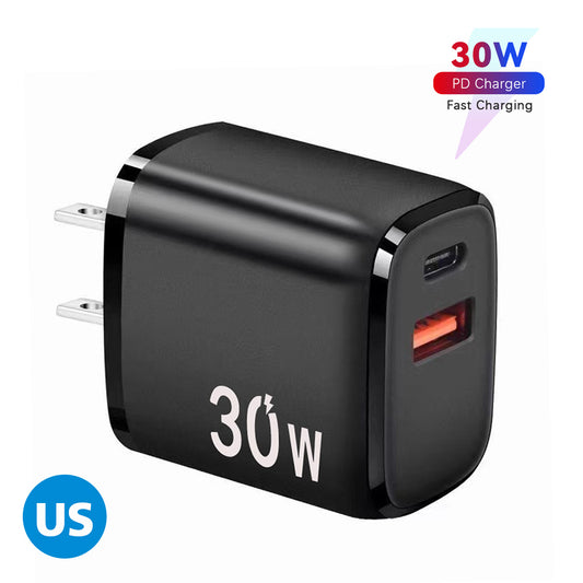 USB 30W Wall Charger US Standard